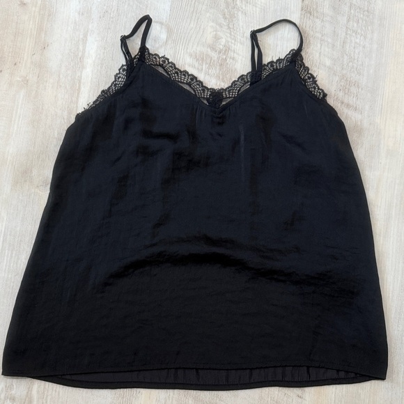 Hollister Tops - Hollister Black Lace Trim Camisole